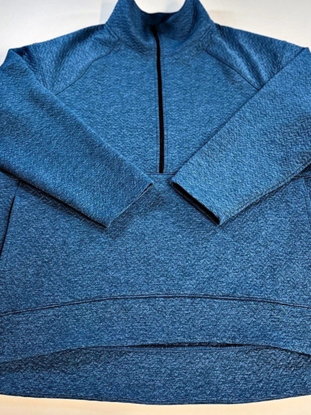 L.L.Bean Blue Quarter-Zip Pullover 3X Plus